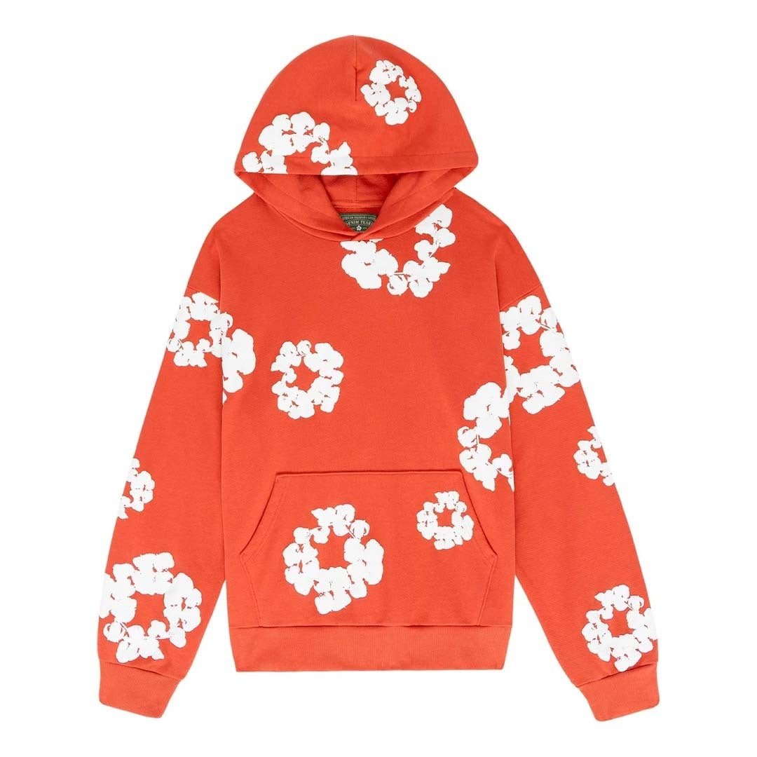 Denim Tears The Cotton Wreath Sweatshirt 'Orange' by Denim Tears - NWAHype 1 for streetwear Hoodies in USA