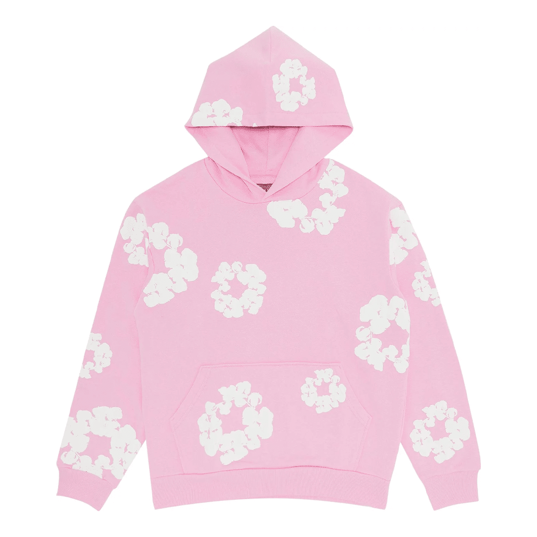 Denim Tears The Cotton Wreath Sweatshirt Pink by Denim Tears - NWAHype 1 for streetwear Hoodies in USA