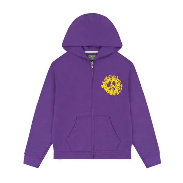 Denim Tears University Zip Up Hoodie Lakers by Denim Tears - NWAHYPE No.1 for streetwear Hoodies in USA