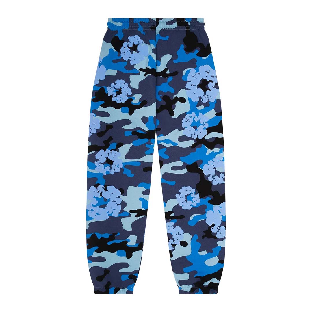 Denim Tears Wreath Sweatpant 'Blue Camo' by Denim Tears - NWAHype No.1 for streetwear Pants in USA