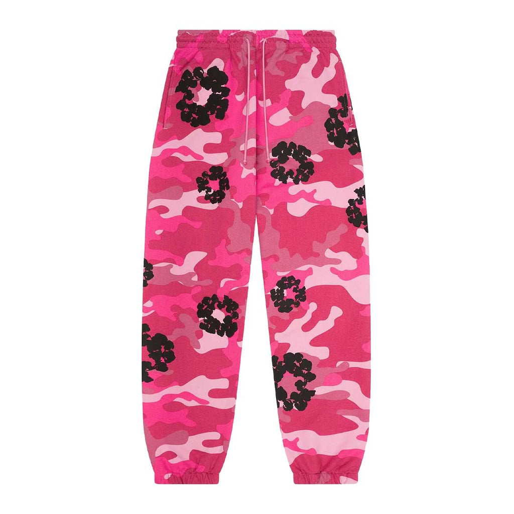Denim Tears Wreath Sweatpant 'Pink Camo' by Denim Tears - NWAHype No.1 for streetwear Pants in USA