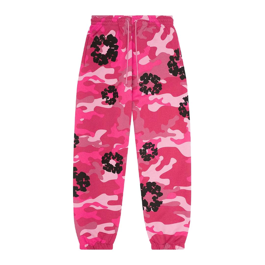 Denim Tears Wreath Sweatpant 'Pink Camo' by Denim Tears - NWAHype No.1 for streetwear Pants in USA