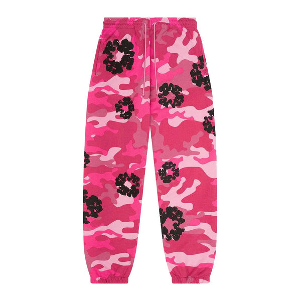 Denim Tears Wreath Sweatpant 'Pink Camo' by Denim Tears - NWAHype No.1 for streetwear Pants in USA