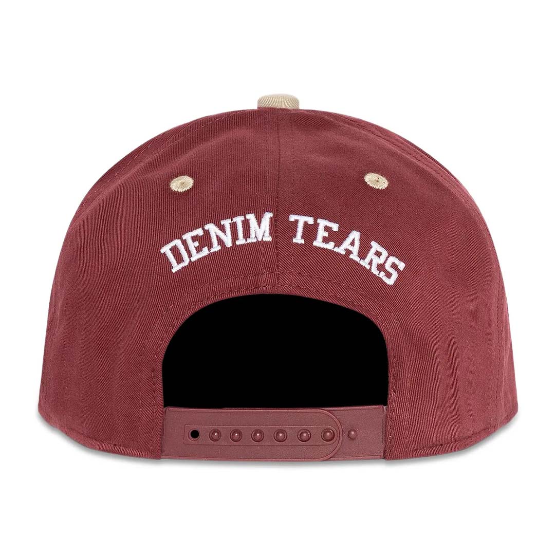 Denim Tears x Arthur Jafa Systemic Racism Controls America Hat 'Burgundy' by Denim Tears - NWAHype No.1 for streetwear Hats in USA