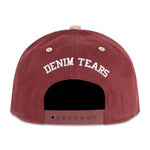Denim Tears x Arthur Jafa Systemic Racism Controls America Hat 'Burgundy' by Denim Tears - NWAHype No.1 for streetwear Hats in USA