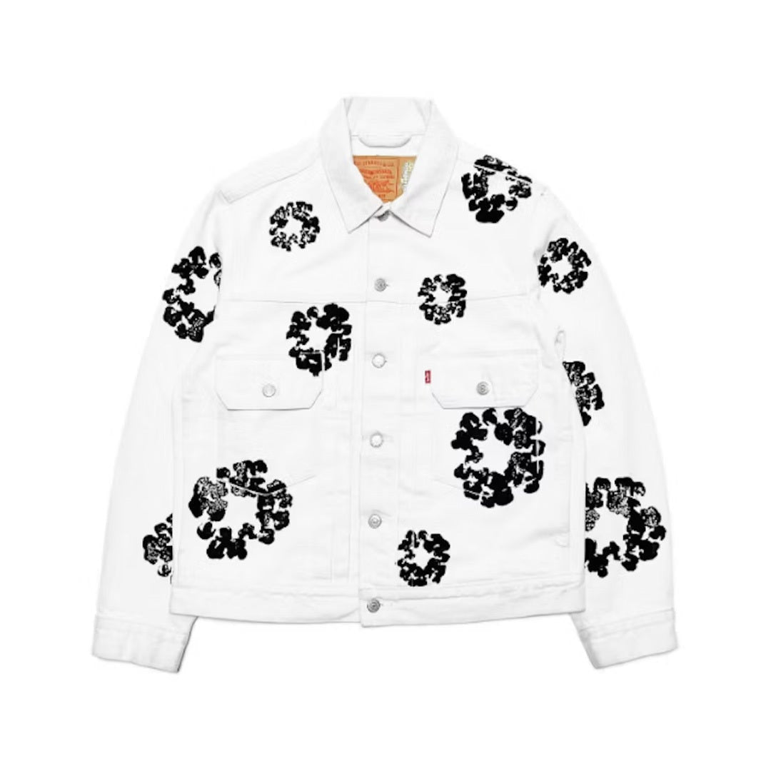 Denim Tears x Levi's Jacket White by Denim Tears - NWAHype 1 for streetwear Hoodies in USA