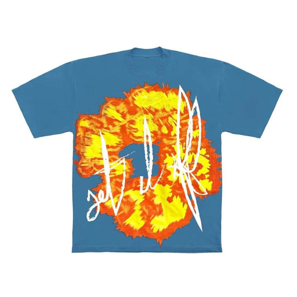 Denim Tears x Offset Set It Off 2 Tee Blue by Denim Tears - NWAHype 1 for streetwear T-Shirts in USA