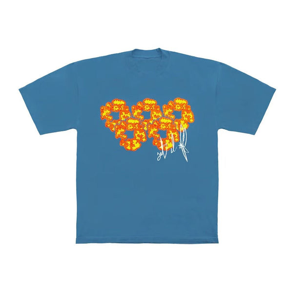 Denim Tears x Offset Set It Off 4 Tee Blue by Denim Tears - NWAHype 1 for streetwear T-Shirts in USA