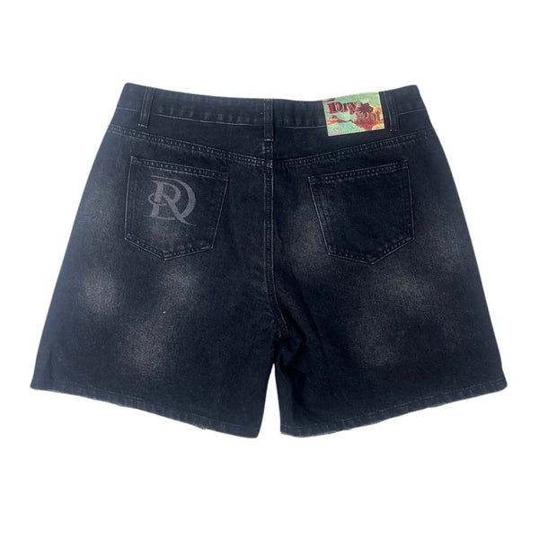 Dry Rot Dark Hole Rhinestone Denim Shorts by Dry Rot - NWAHype No.1 for streetwear Shorts in USA