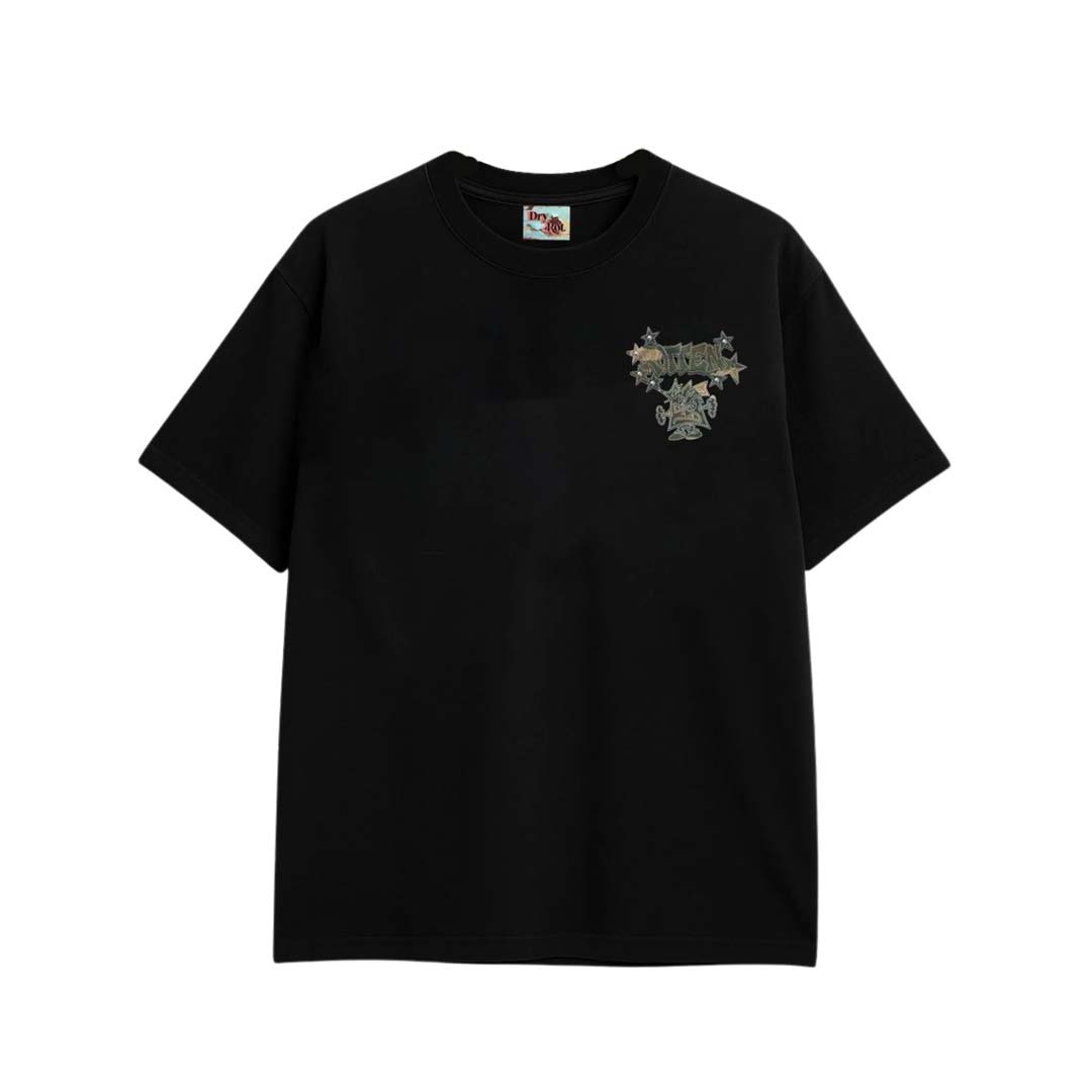 Dry Rot Stoned Fade Black Tee by Dry Rot - NWAHYPE No.1 for streetwear T-Shirts in USA