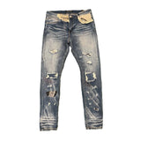 Embellish Bertha Indigo Denim Jeans by Embellish Denim - NWAHype 1 for streetwear Pants in USA