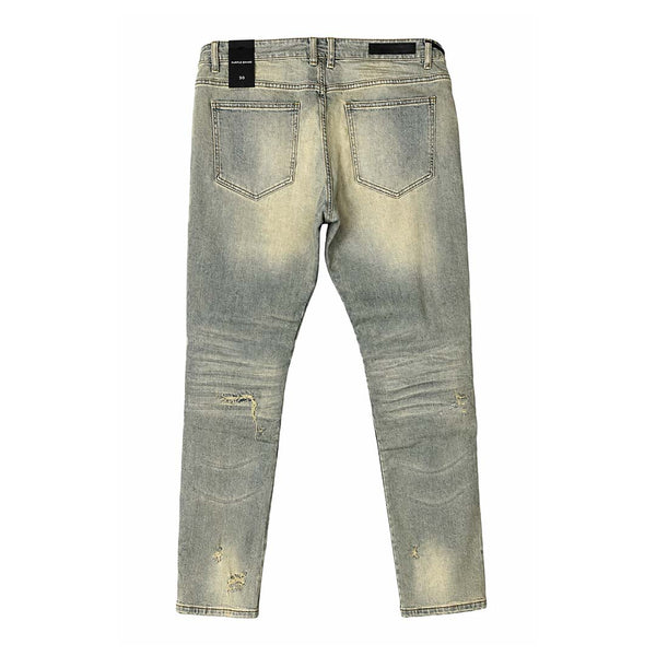 Embellish Cast Denim Light Blue Sand Jeans by Embellish Denim - NWAHYPE No.1 for streetwear Pants in USA
