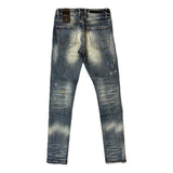 Embellish Moreau Blue Distress Denim Jeans by Embellish Denim - NWAHype 1 for streetwear Pants in USA