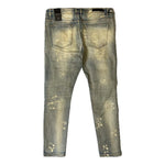 Embellish Trevino Rip & Repair Light Blue Denim Jeans by Embellish Denim - NWAHype 1 for streetwear Pants in USA