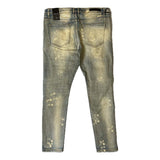 Embellish Trevino Rip & Repair Light Blue Denim Jeans by Embellish Denim - NWAHype 1 for streetwear Pants in USA