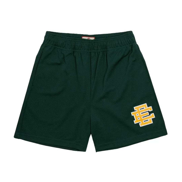 Eric Emanuel EE Basic Forest Green Yellow Shorts by Eric Emanuel - NWAHYPE No.1 for streetwear Shorts in USA