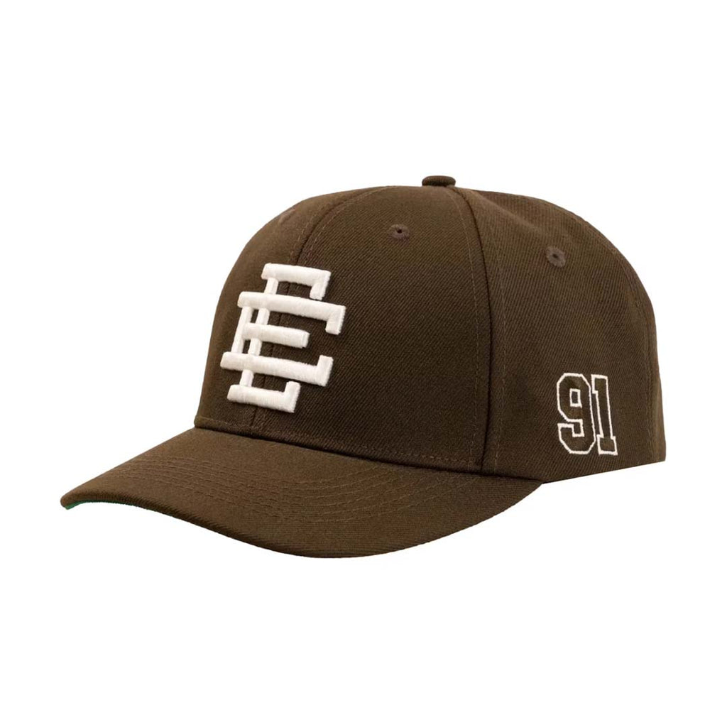 Eric Emanuel EE Basic Hat Brown/White by Eric Emanuel - NWAHype 1 for streetwear Hats in USA