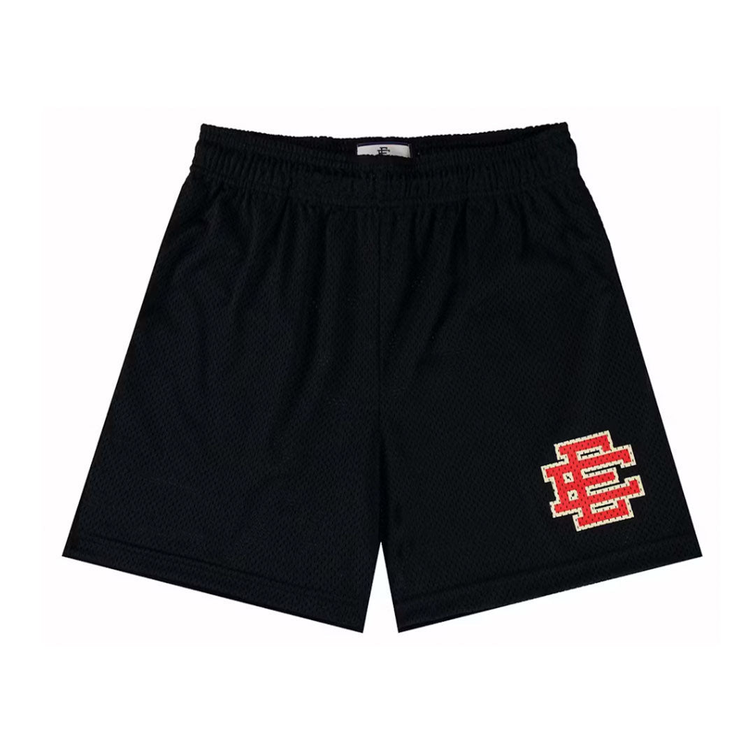 Eric Emanuel EE Basic Short Black/Red by Eric Emanuel - NWAHype No.1 for streetwear Shorts in USA