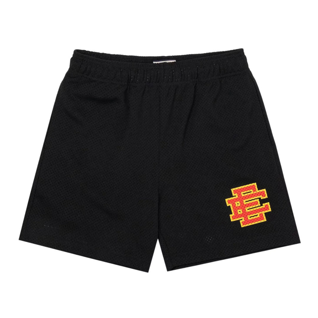 Eric Emanuel EE Basic Short Black/Red/Yellow by Eric Emanuel - NWAHype 1 for streetwear Shorts in USA