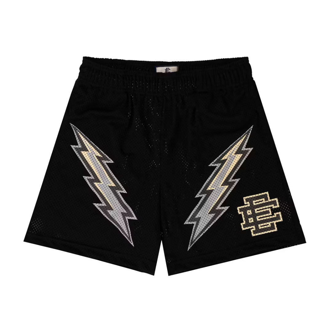 Eric Emanuel EE Basic Short Bolt Black Cream by Eric Emanuel - NWAHype 1 for streetwear Shorts in USA
