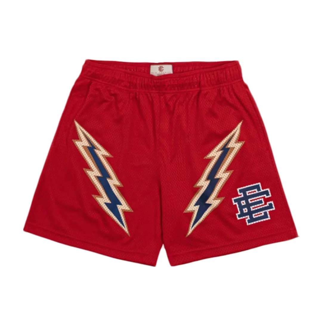 Eric Emanuel EE Basic Short Bolt Red Navy Copper by Eric Emanuel - NWAHype No.1 for streetwear Shorts in USA