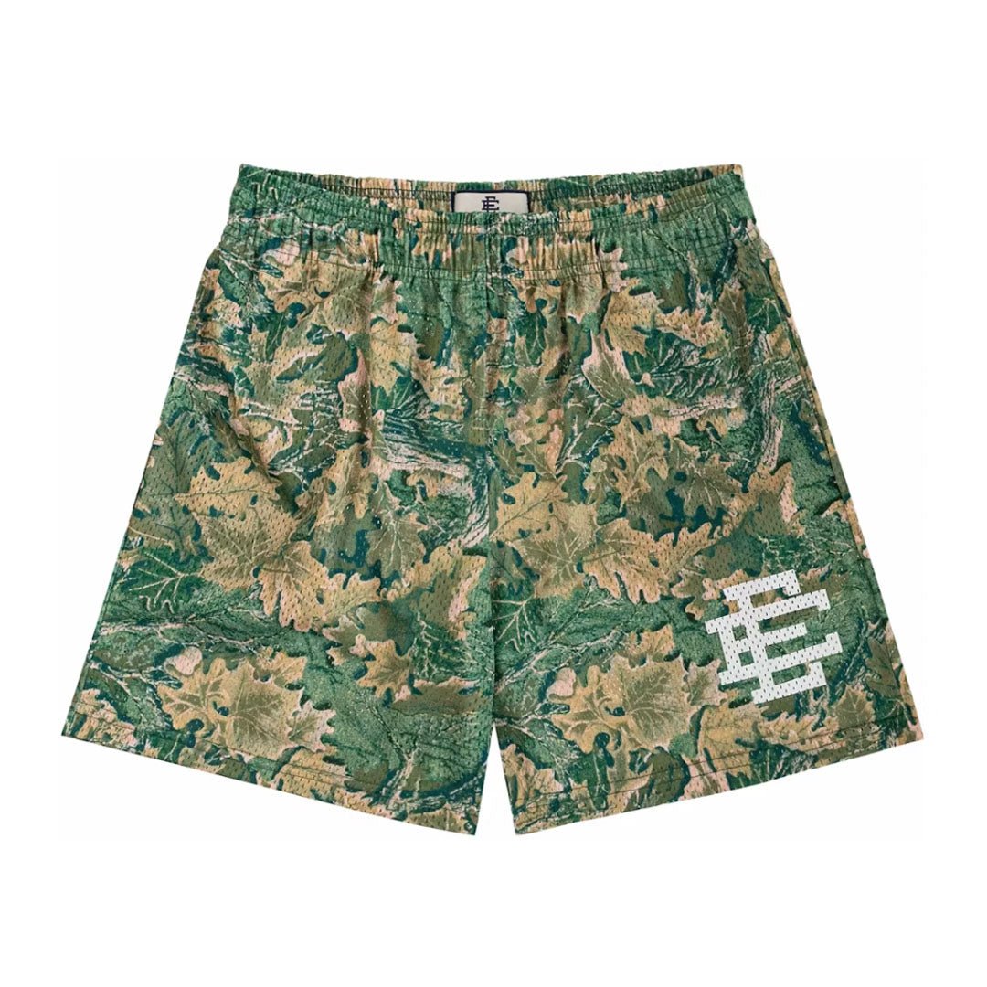Eric Emanuel EE Basic Short Green EE/Leafy Camo by Eric Emanuel - NWAHype 1 for streetwear Shorts in USA
