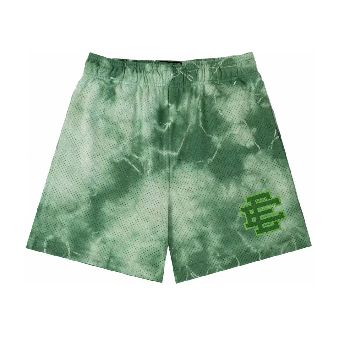 Eric Emanuel EE Basic Short Green Tie Dye by Eric Emanuel - NWAHype 1 for streetwear Shorts in USA
