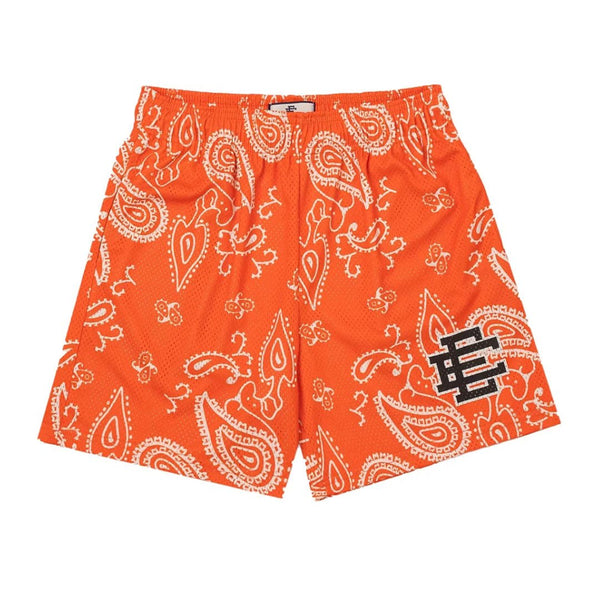 Eric Emanuel EE Basic Short Orange Paisley by Eric Emanuel - NWAHype 1 for streetwear Shorts in USA