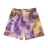 Eric Emanuel EE Basic Short Purple Tie Dye/Yellow by Eric Emanuel - NWAHype 1 for streetwear Shorts in USA