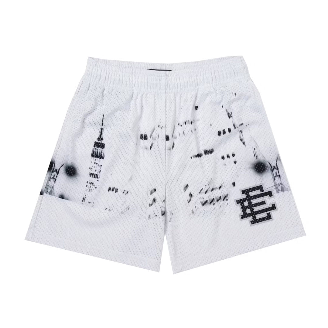 Eric Emanuel EE Basic Short White Skyline by Eric Emanuel - NWAHype 1 for streetwear Shorts in USA