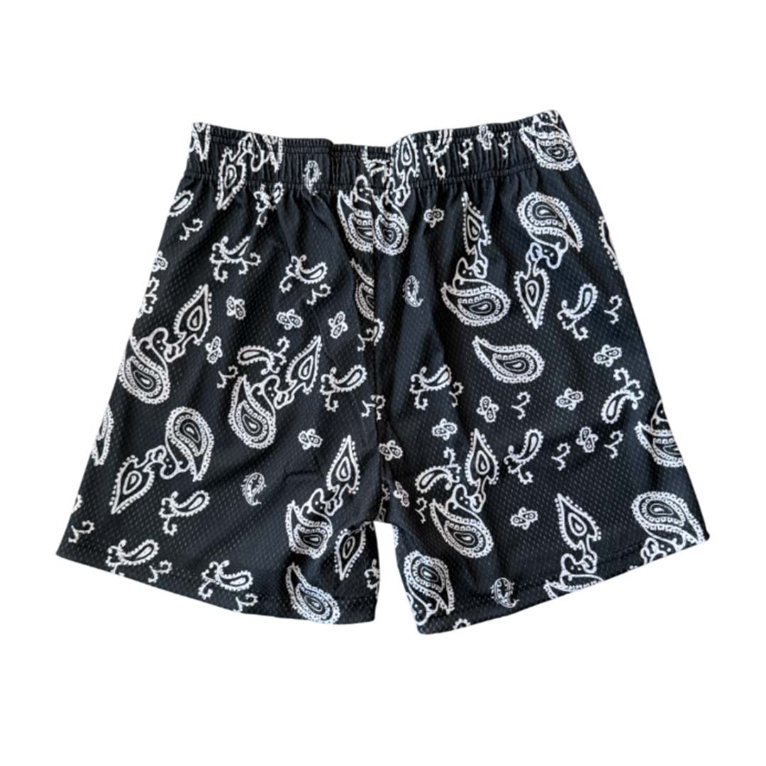 Eric Emanuel EE Dark Grey Paisley Shorts by Eric Emanuel - NWAHype No.1 for streetwear Shorts in USA