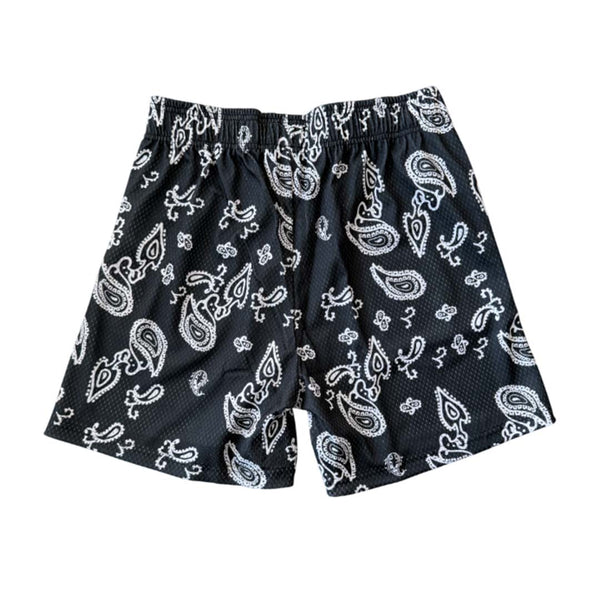 Eric Emanuel EE Dark Grey Paisley Shorts by Eric Emanuel - NWAHype No.1 for streetwear Shorts in USA