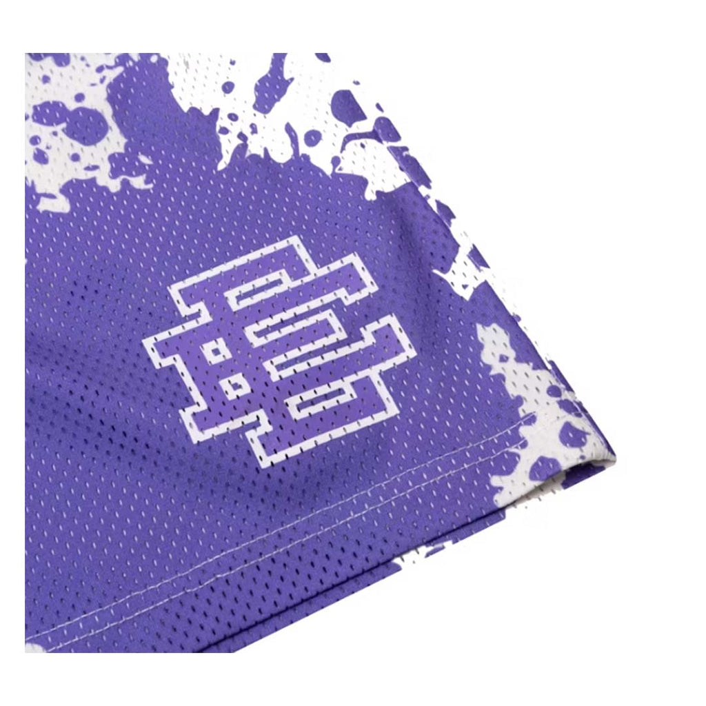Eric Emanuel EE Purple White Paint Spill by Eric Emanuel - NWAHYPE No.1 for streetwear Shorts in USA