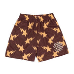 Eric Emanuel EE x Bape Short Brown Yellow by Eric Emanuel - NWAHype No.1 for streetwear Shorts in USA