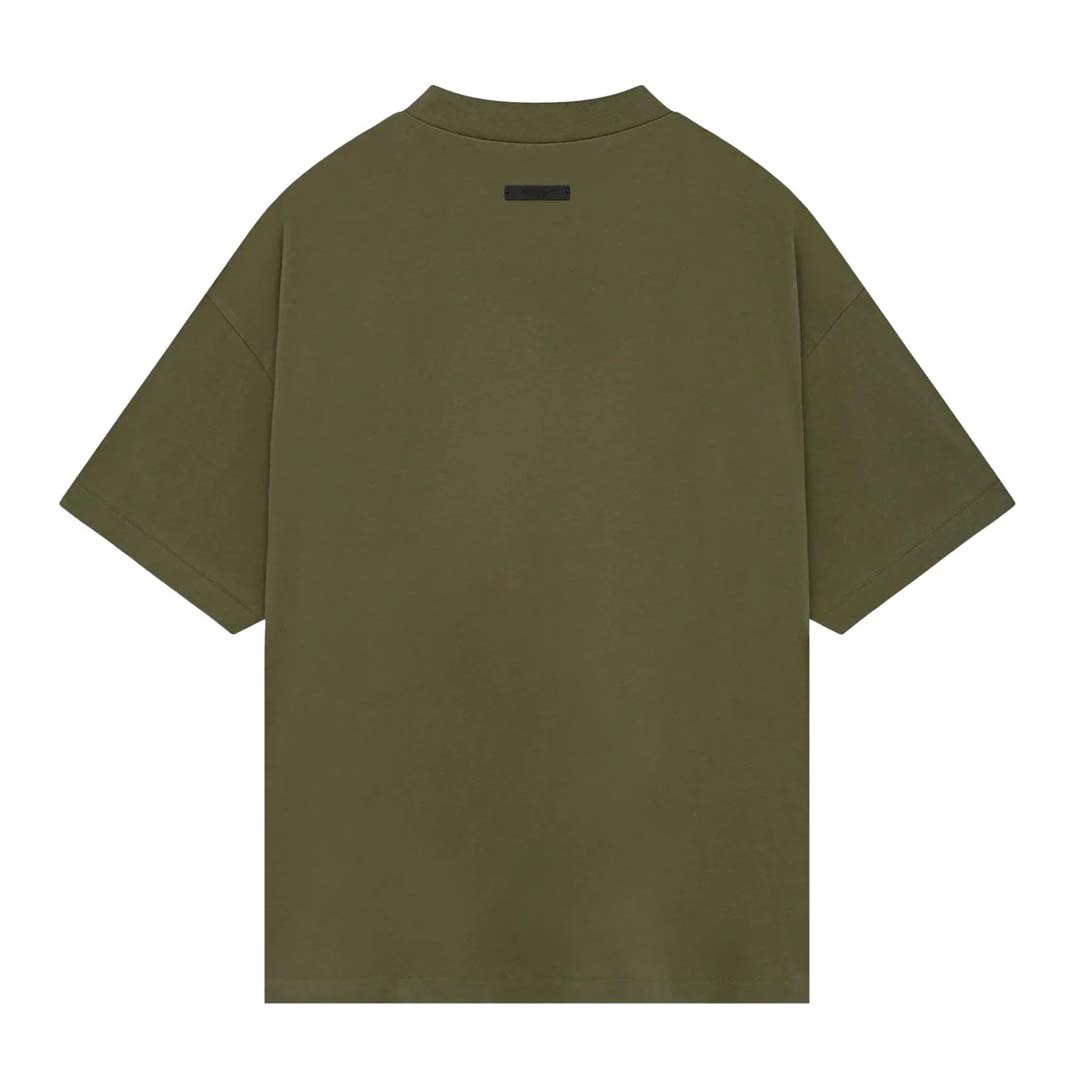 Essentials Fear of God Jersey Crewneck Tee Military by Fear of God Essentials - NWAHYPE No.1 for streetwear T-Shirts in USA
