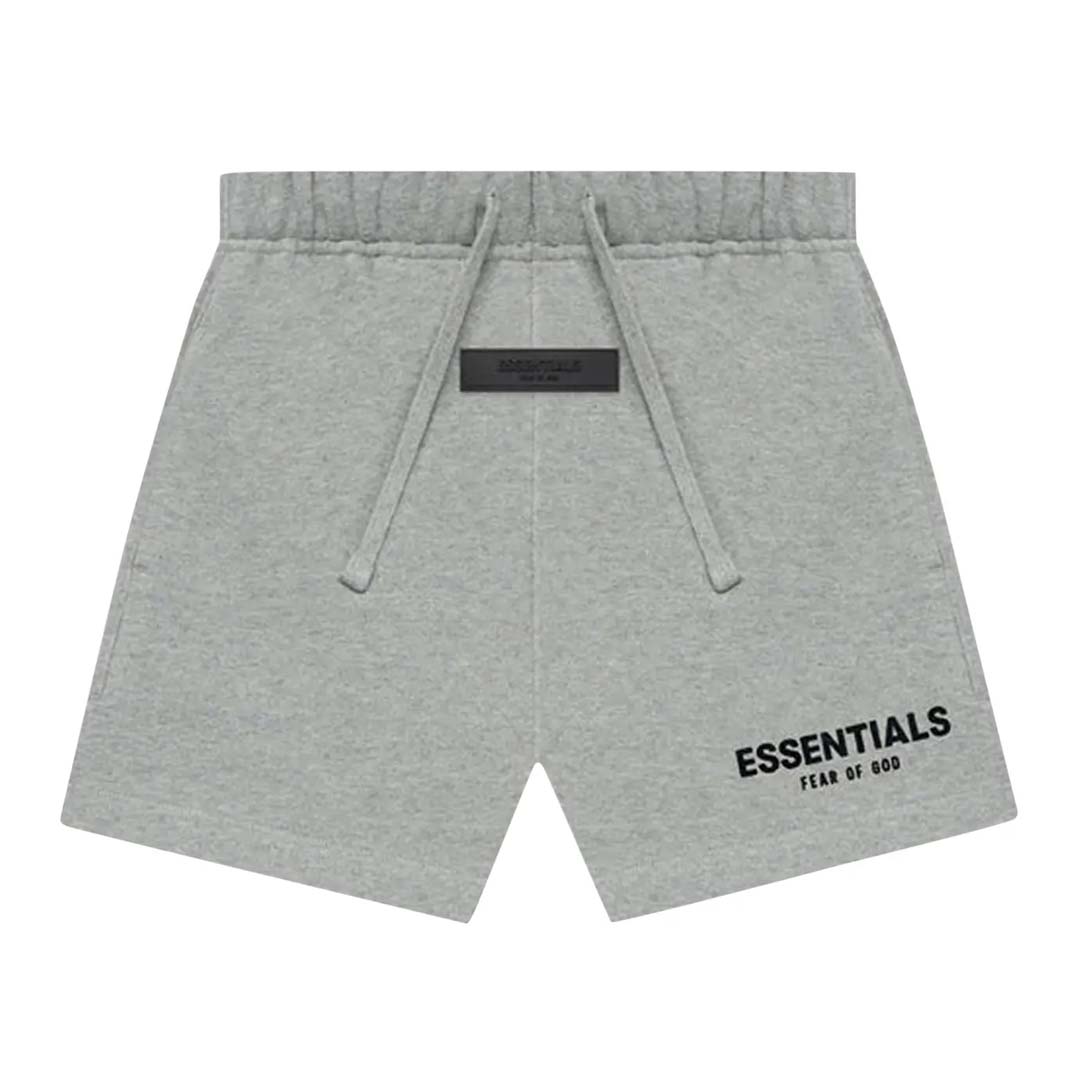 Essentials Fear of God KIDS Dark Oatmeal Shorts by Fear of God Essentials - NWAHYPE No.1 for streetwear Shorts in USA
