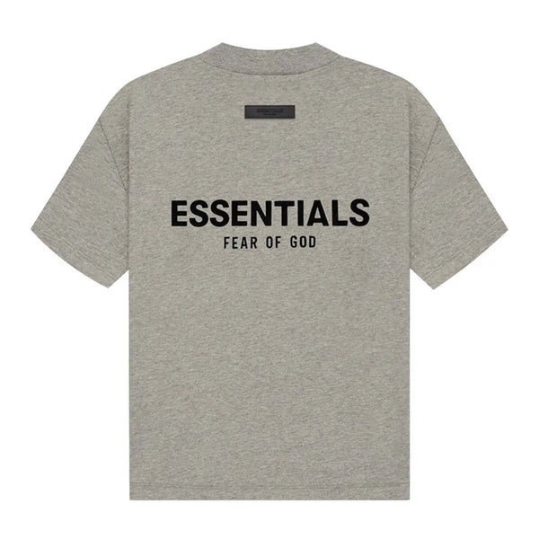Essentials Fear of God KIDS Dark Oatmeal Tee by Fear of God Essentials - NWAHYPE No.1 for streetwear T-Shirts in USA