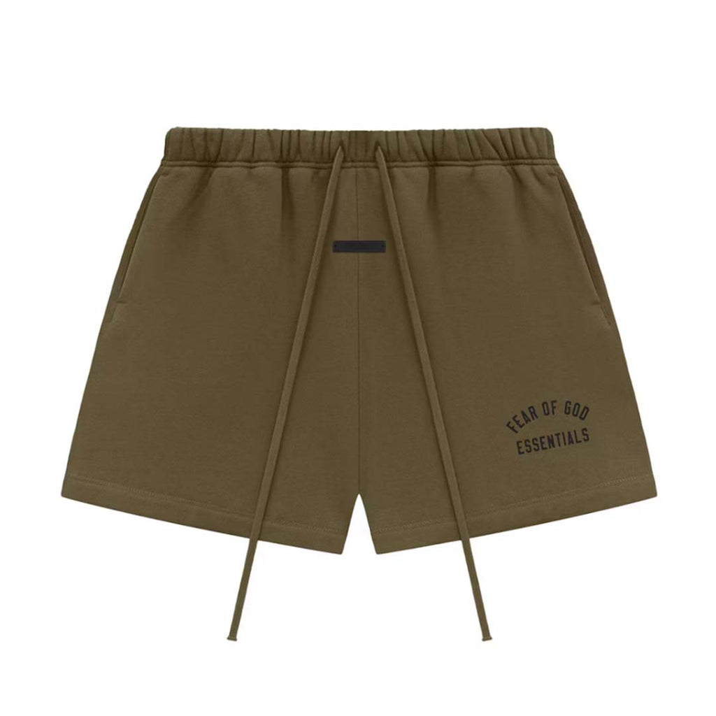 Essentials Fear of God Soccer Shorts Tee Olive by Fear of God Essentials - NWAHYPE No.1 for streetwear Shorts in USA