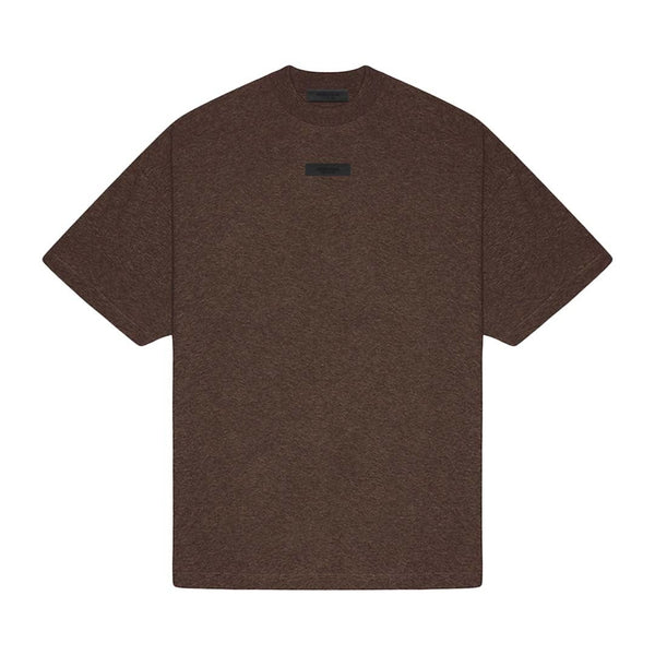 Essentials Heather Wood Crewneck Tee by Fear of God Essentials - NWAHype 1 for streetwear T-Shirts in USA