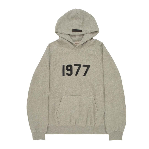 Fear of God Essentials 1977 Hoodie 'Dark Oatmeal' by Fear of God Essentials - NWAHYPE No.1 for streetwear Hoodies in USA