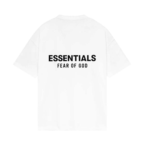 Fear of God Essentials Bright White Tee by Fear of God Essentials - NWAHYPE No.1 for streetwear T-Shirts in USA