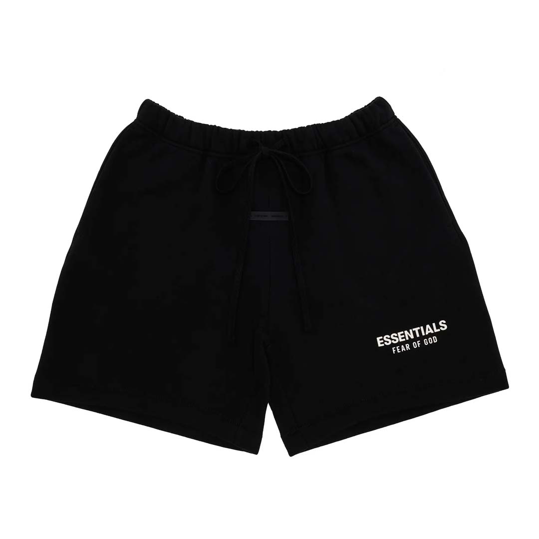Fear of God Essentials Classic Sweat Shorts Jet Black by Fear of God Essentials - NWAHYPE No.1 for streetwear Shorts in USA