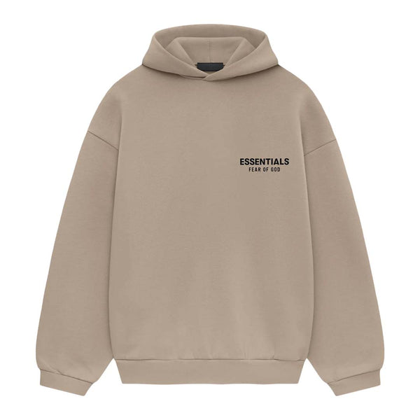 Fear of God Essentials Fleece Hoodie II Desert Sand by Fear of God Essentials - NWAHype No.1 for streetwear Hoodies in USA