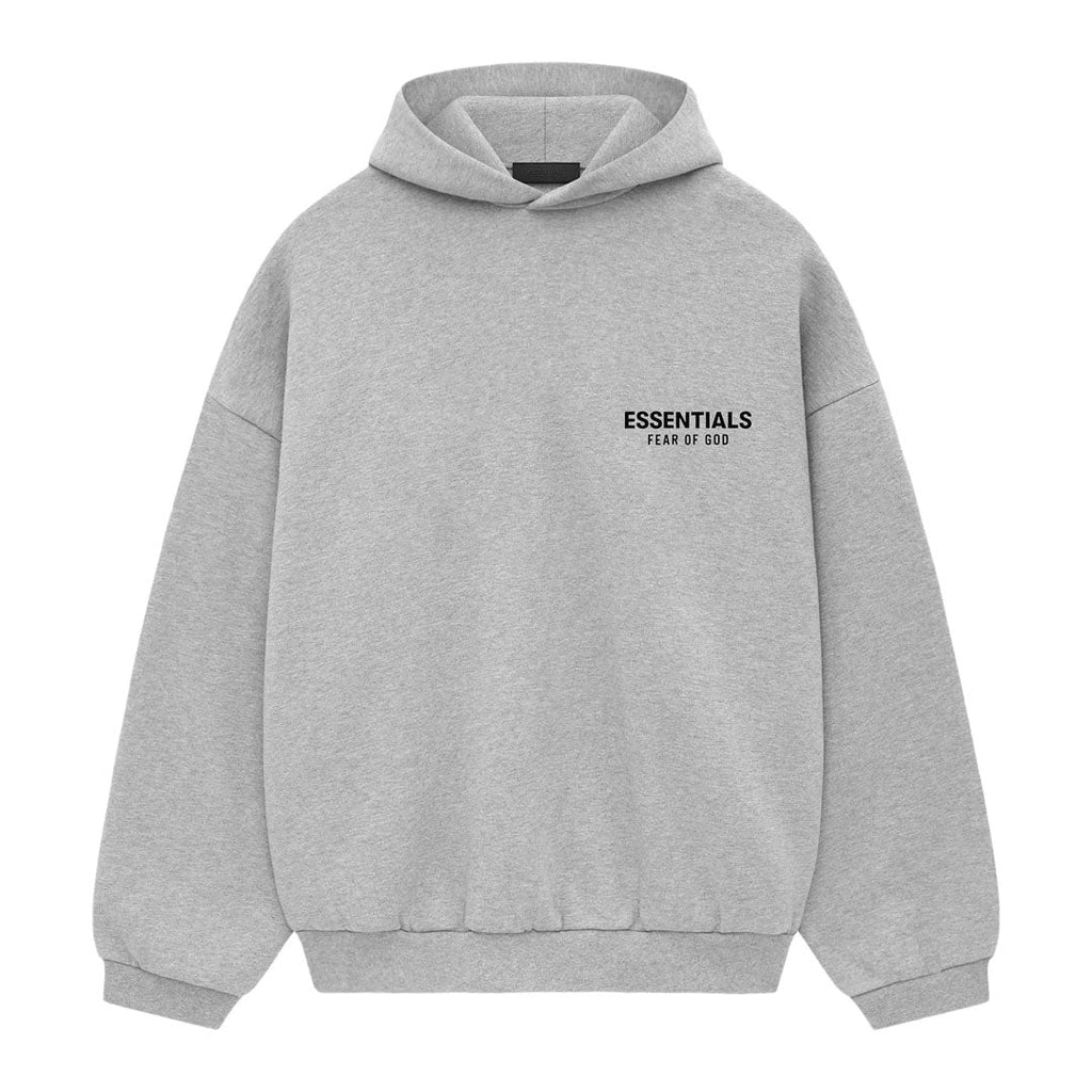 Fear of God Essentials Fleece Hoodie II 'Light Heather Grey' by Fear of God Essentials - NWAHype No.1 for streetwear Hoodies in USA