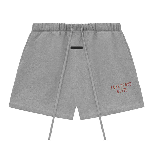 Fear of God Essentials Fleece Shorts 'Dark Heather' by Fear of God Essentials - NWAHype No.1 for streetwear Shorts in USA