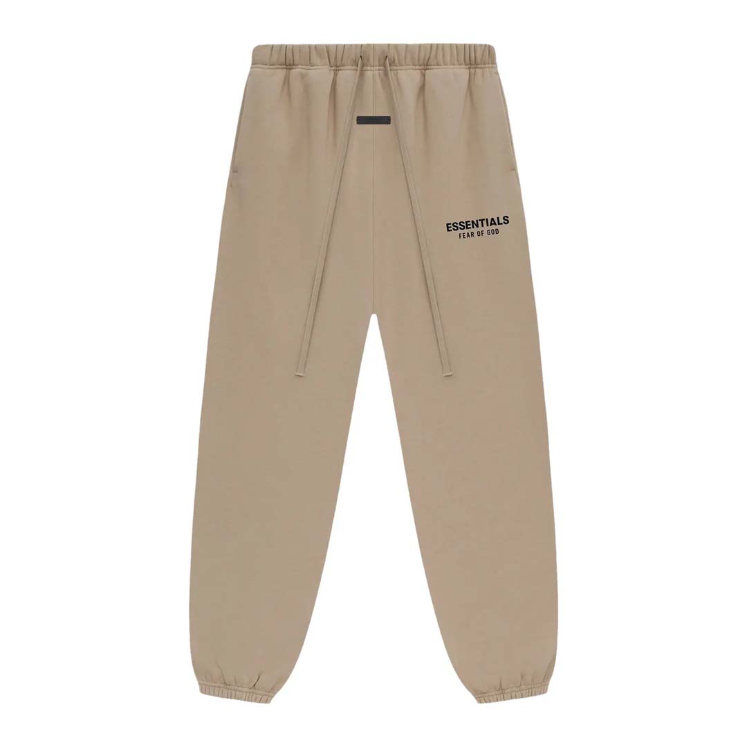 Fear of God Essentials Fleece Sweatpants 'Desert Sand' by Fear of God Essentials - NWAHYPE No.1 for streetwear Pants in USA