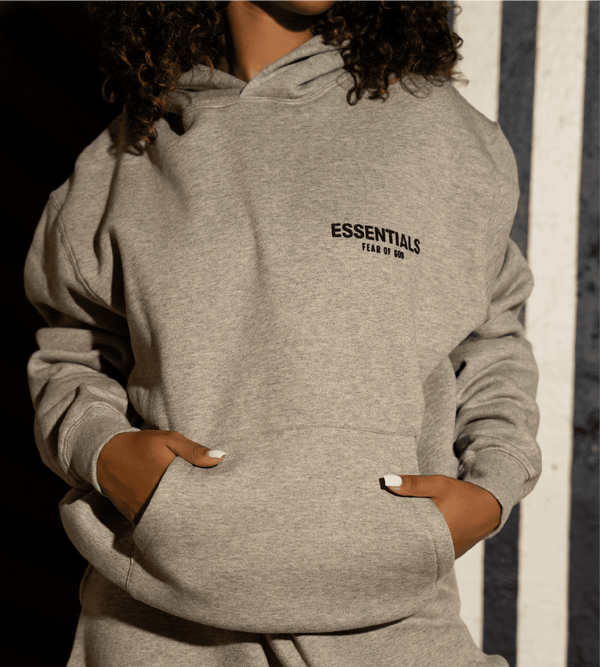 Fear of God Essentials Hoodie 'Dark Oatmeal' SS22 by Fear of God Essentials - NWAHype 1 for streetwear Hoodies in USA