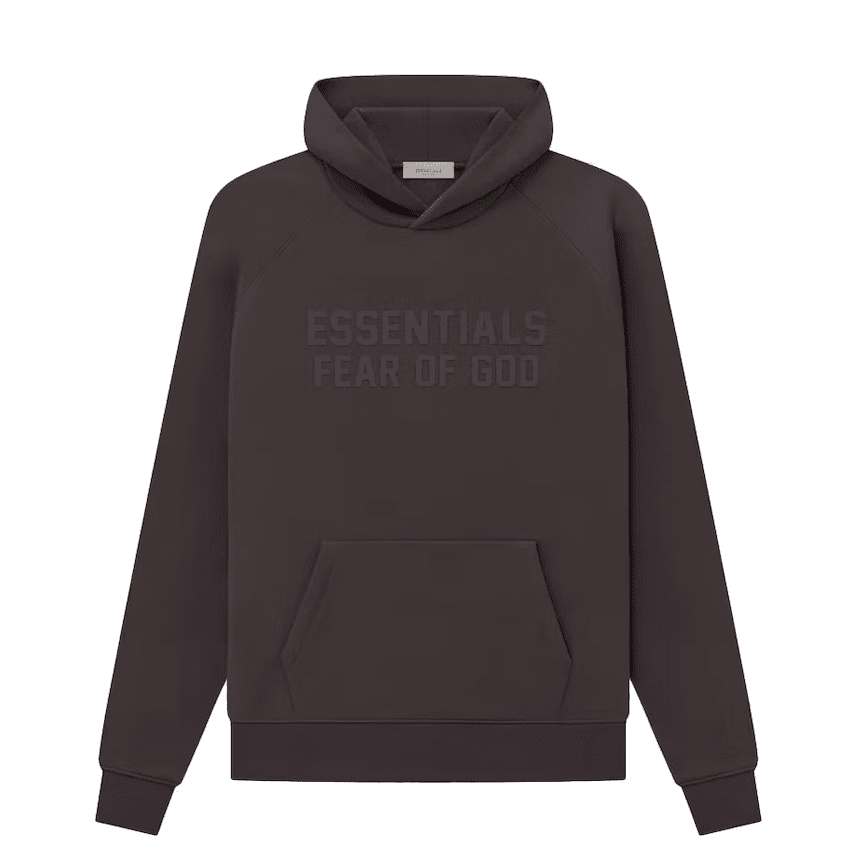 Fear of God Essentials Hoodie 'Plum' by Fear of God Essentials - NWAHype 1 for streetwear Hoodies in USA
