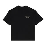 Fear of God Essentials Jersey Crewneck Tee Black White by Fear of God Essentials - NWAHype 1 for streetwear T-Shirts in USA