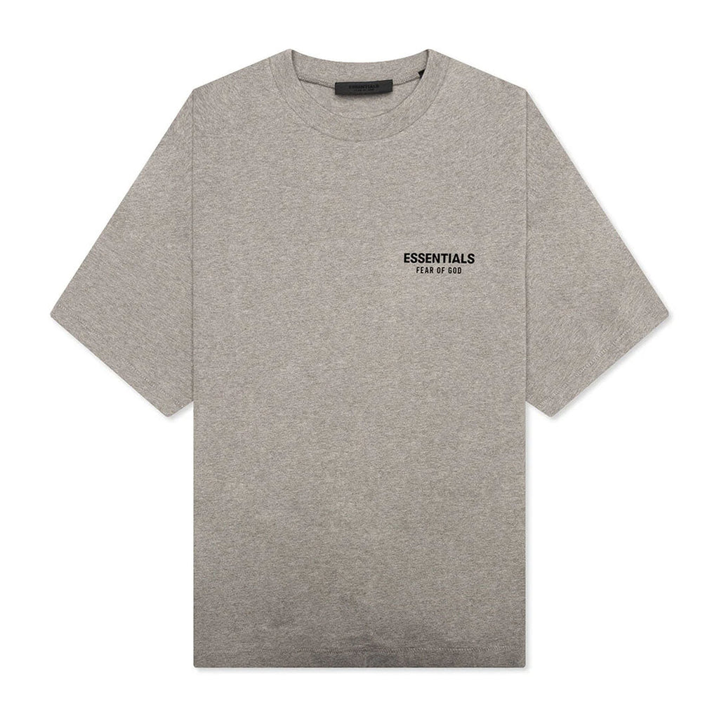 Fear of God Essentials Jersey Crewneck Tee Heather Grey by Fear of God Essentials - NWAHype 1 for streetwear T-Shirts in USA